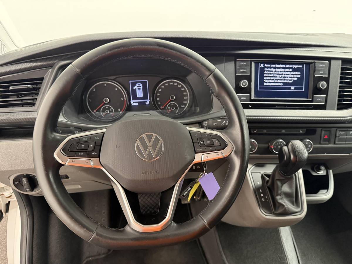 Volkswagen Transporter Volkswagen Transporter 2.0 TDI L1H1 150 pk DSG Comfortline Automaat Airco Apple Carplay/Android Auto Adaptive Cruise Control Parkeersensoren