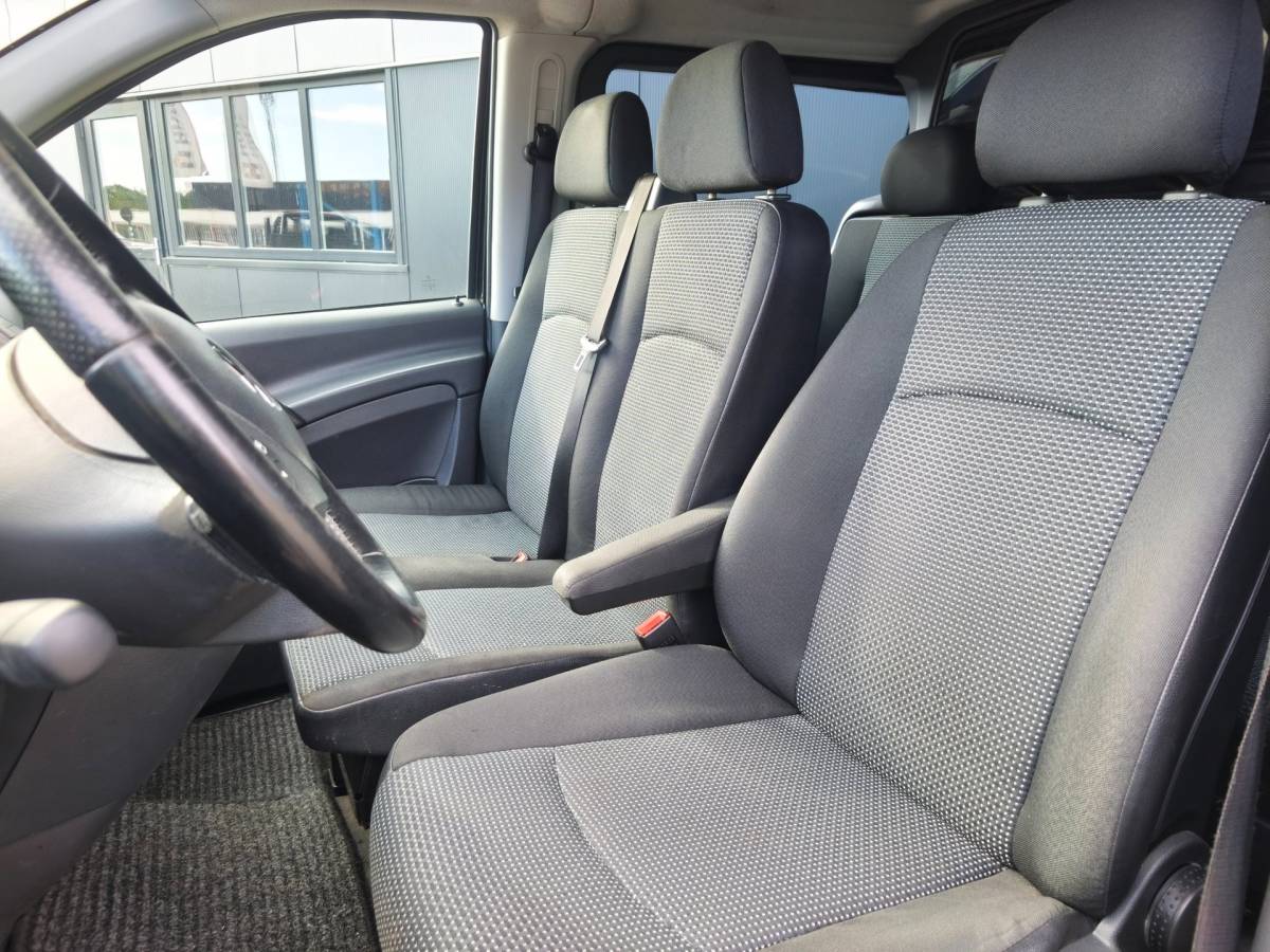 Mercedes-Benz Vito Mercedes-Benz Vito 116CDI AUTOM LANG 6 PERS DUBBELE CABINE AIRCO TREKHAAK PDC