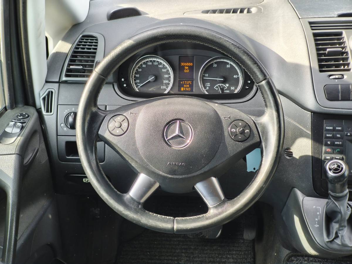 Mercedes-Benz Vito Mercedes-Benz Vito 116CDI AUTOM LANG 6 PERS DUBBELE CABINE AIRCO TREKHAAK PDC