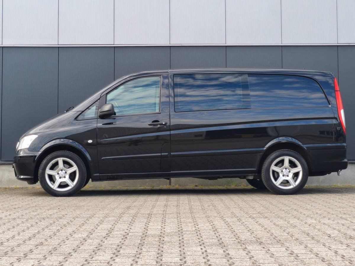 Mercedes-Benz Vito Mercedes-Benz Vito 116CDI AUTOM LANG 6 PERS DUBBELE CABINE AIRCO TREKHAAK PDC