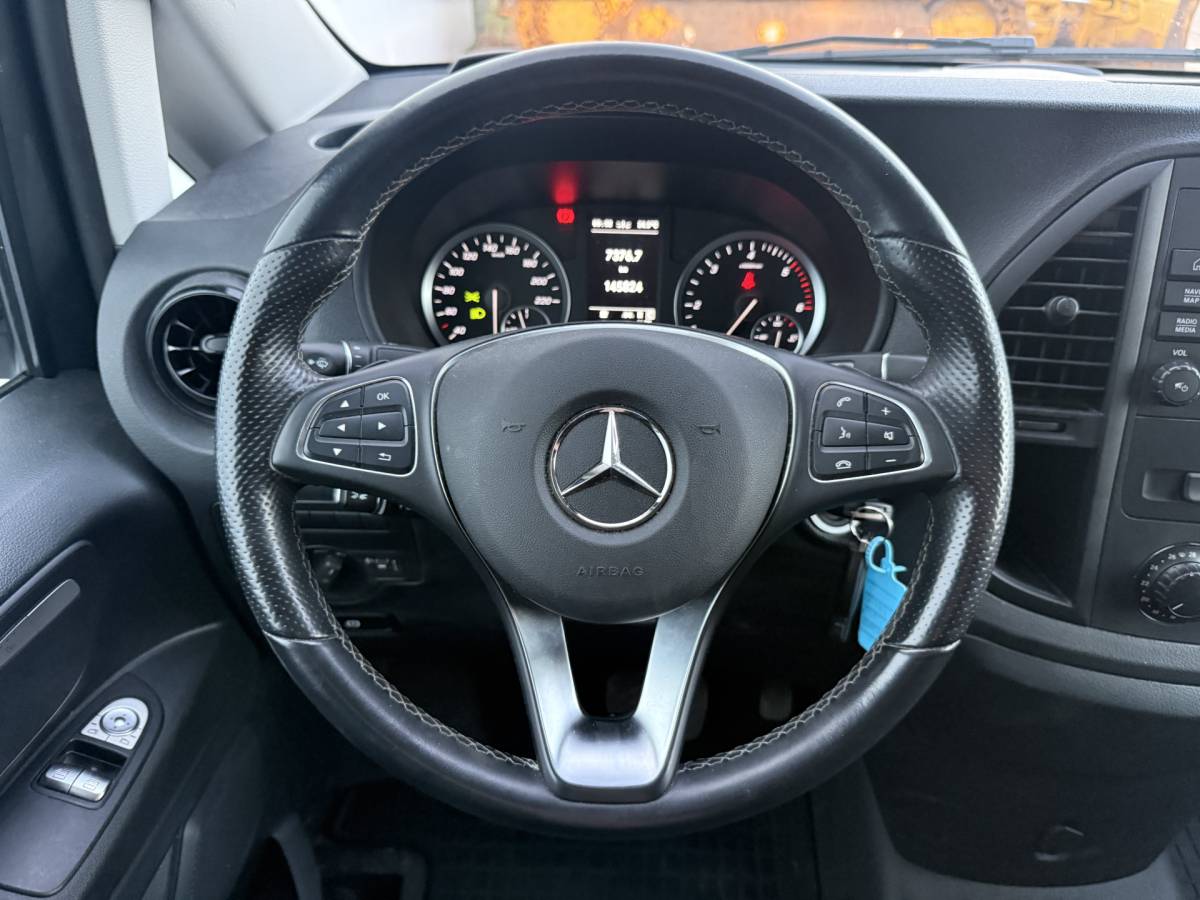 Mercedes-Benz Vito Mercedes-Benz Vito 114 1.9 CDI Automaat L2H1 Climate Control Cruise Control Parkeersensoren V+A Kastwand Inbouw