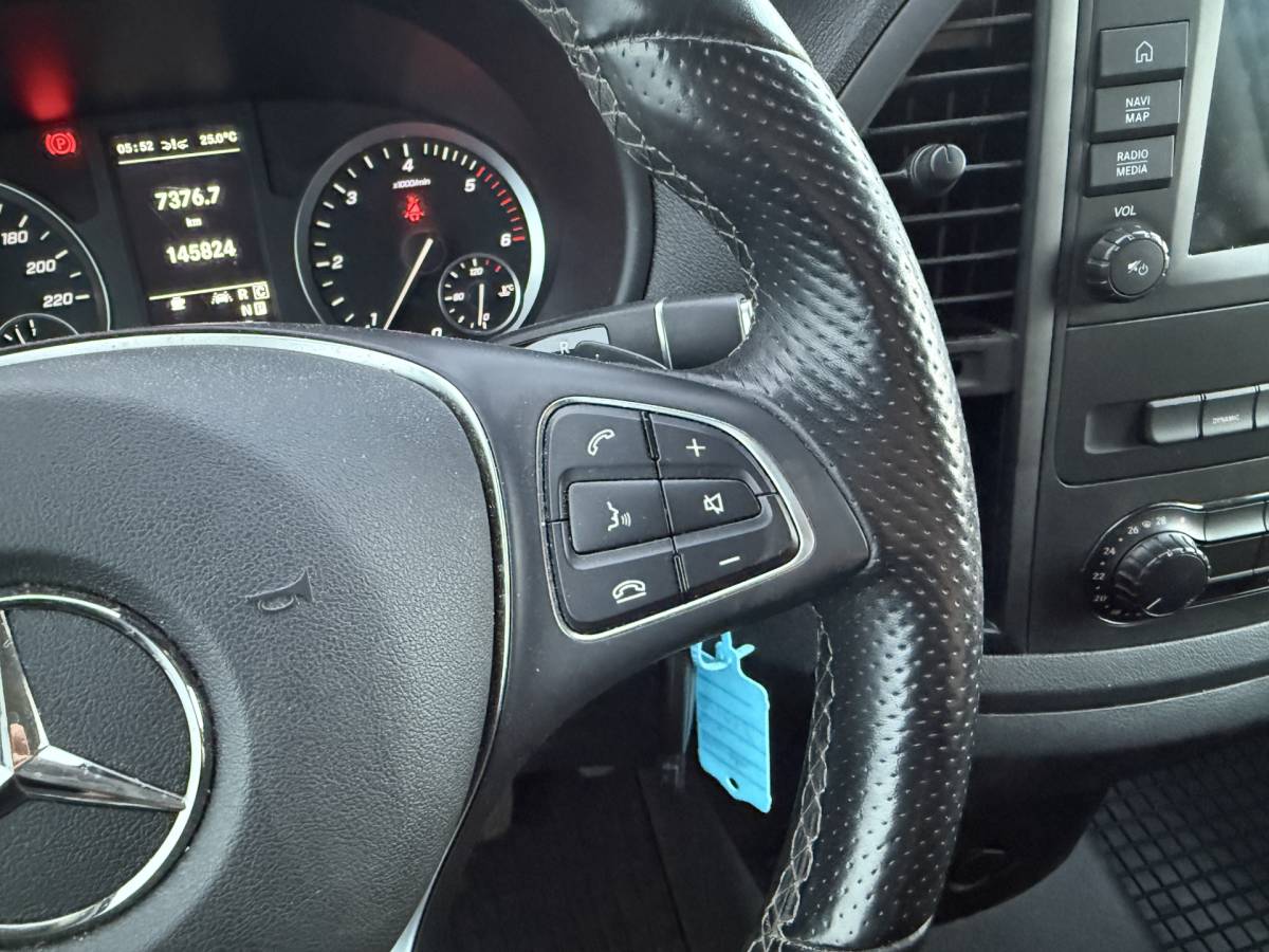 Mercedes-Benz Vito Mercedes-Benz Vito 114 1.9 CDI Automaat L2H1 Climate Control Cruise Control Parkeersensoren V+A Kastwand Inbouw