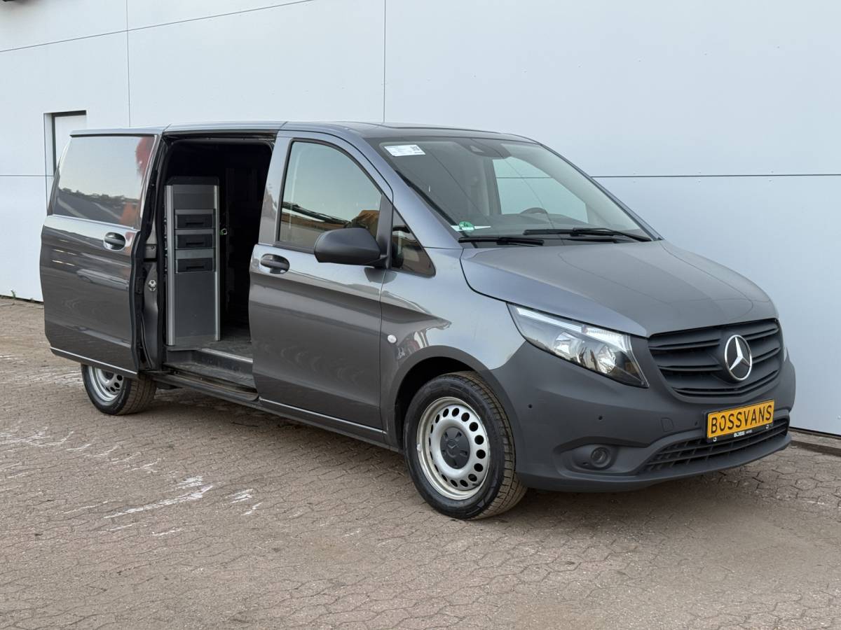 Mercedes-Benz Vito Mercedes-Benz Vito 114 1.9 CDI Automaat L2H1 Climate Control Cruise Control Parkeersensoren V+A Kastwand Inbouw