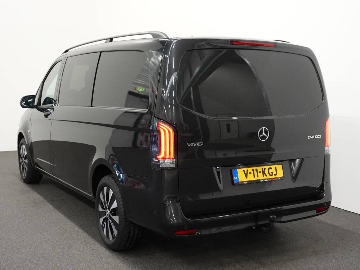 Mercedes-Benz Vito Mercedes-Benz Vito 114 CDI L2 Select Automaat Dubbele Cabine NM Airco Apple Carplay/ Android auto Trekhaak Achterklep Parkeersensoren