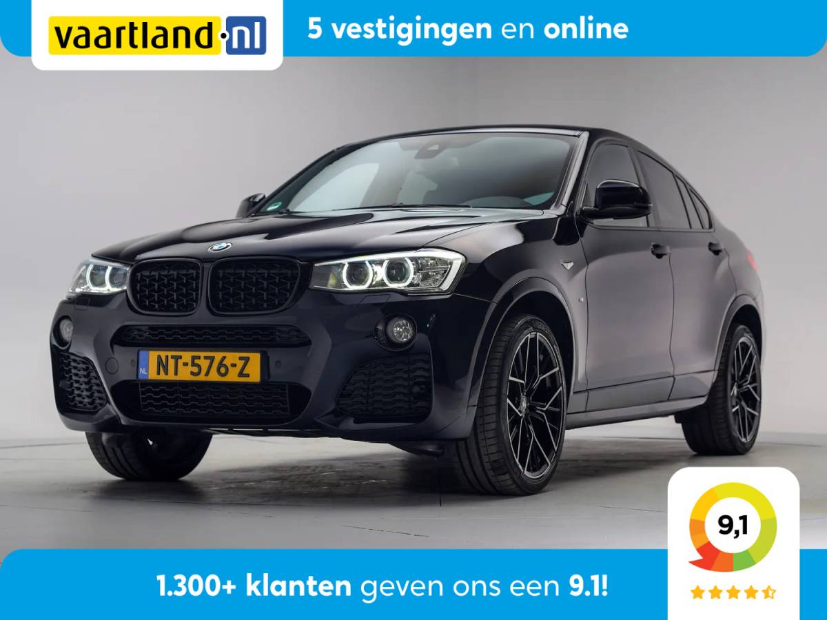 BMW X4 BMW X4 xDrive 20i M Sport High Executive Aut. [ Leder Camera Xenon Stoelverwarming.]