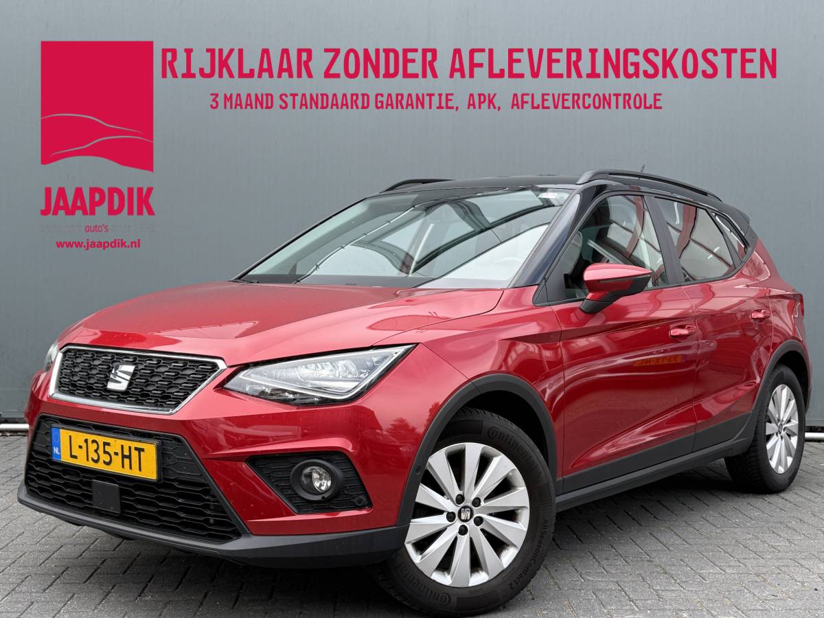 SEAT Arona SEAT Arona BWJ 2021 1.0 TSI 111 PK Style Business Intense Plus AUTOMAAT | TREKHAAK | FULL LED | STOELVER. | ADAPTIVE CRUISE | DAB+ | CAMERA | DODE HOEK | CARPLAY + ANDROID | NAVI | CLIMA | CRUISE | LMV | PDC