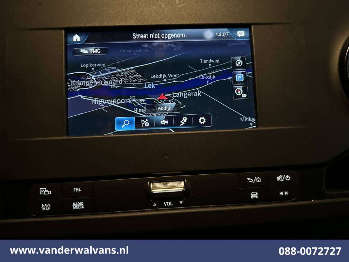 Mercedes-Benz Sprinter Mercedes-Benz Sprinter 319 CDI 191pk 3.0L V6 L3H2 Euro6 Airco | Camera | Navigatie | Chauffeursstoel | Apple Carplay Cruisecontrol, Android Auto, Stoelverwarming, 270gr Achterdeuren, Bijrijdersbank