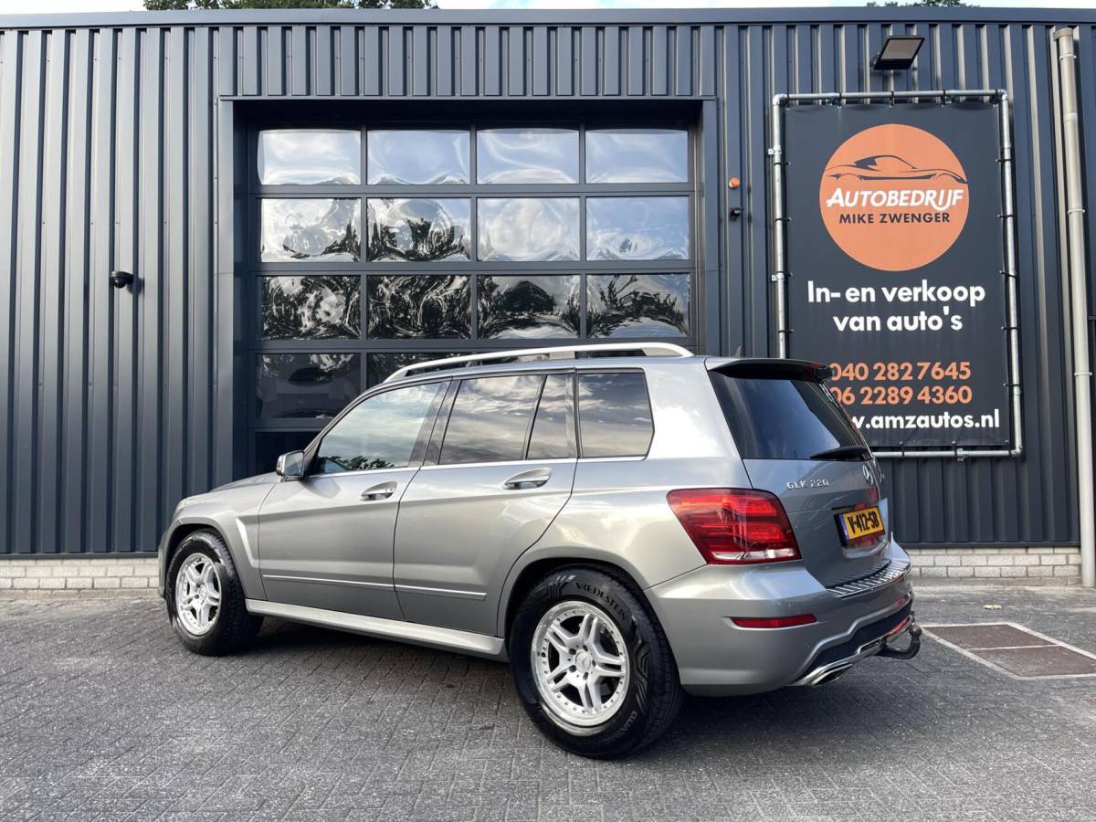 Mercedes-Benz GLK Mercedes GLK-klasse 220 CDI BlueTEC 4-Matic AMG-PAKKET|TREKHAAK|NAVIGATIE|HALF LEER|XENON|STOELVERWARMING|GRIJS KENTEKEN