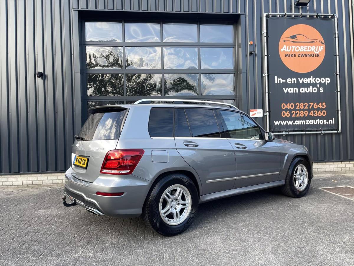 Mercedes-Benz GLK Mercedes GLK-klasse 220 CDI BlueTEC 4-Matic AMG-PAKKET|TREKHAAK|NAVIGATIE|HALF LEER|XENON|STOELVERWARMING|GRIJS KENTEKEN
