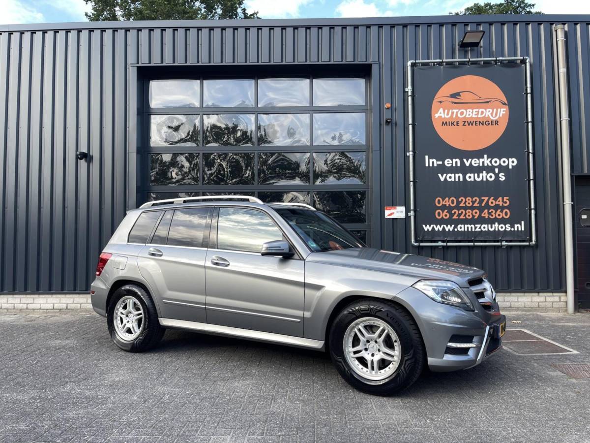 Mercedes-Benz GLK Mercedes GLK-klasse 220 CDI BlueTEC 4-Matic AMG-PAKKET|TREKHAAK|NAVIGATIE|HALF LEER|XENON|STOELVERWARMING|GRIJS KENTEKEN