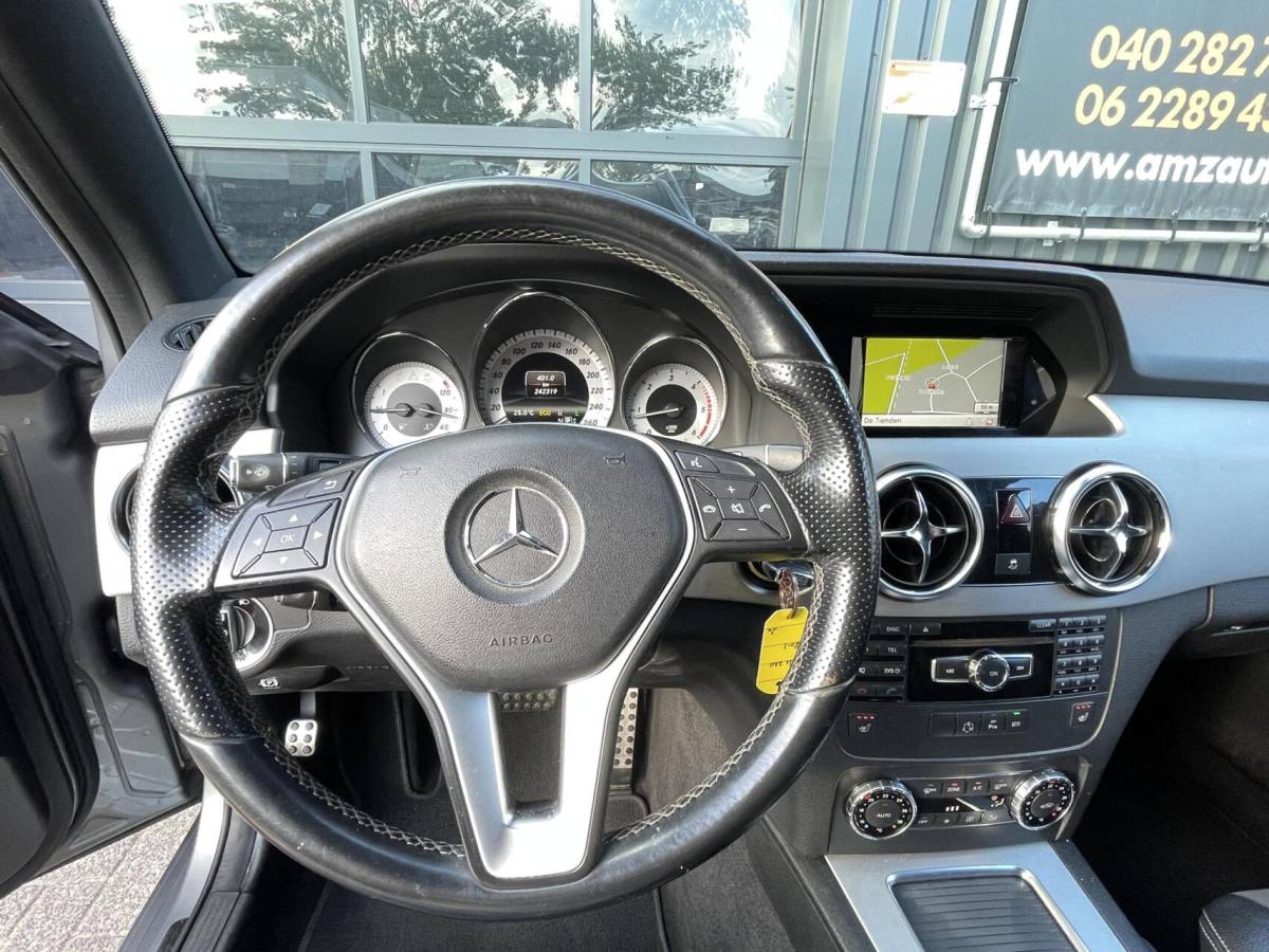 Mercedes-Benz GLK Mercedes GLK-klasse 220 CDI BlueTEC 4-Matic AMG-PAKKET|TREKHAAK|NAVIGATIE|HALF LEER|XENON|STOELVERWARMING|GRIJS KENTEKEN