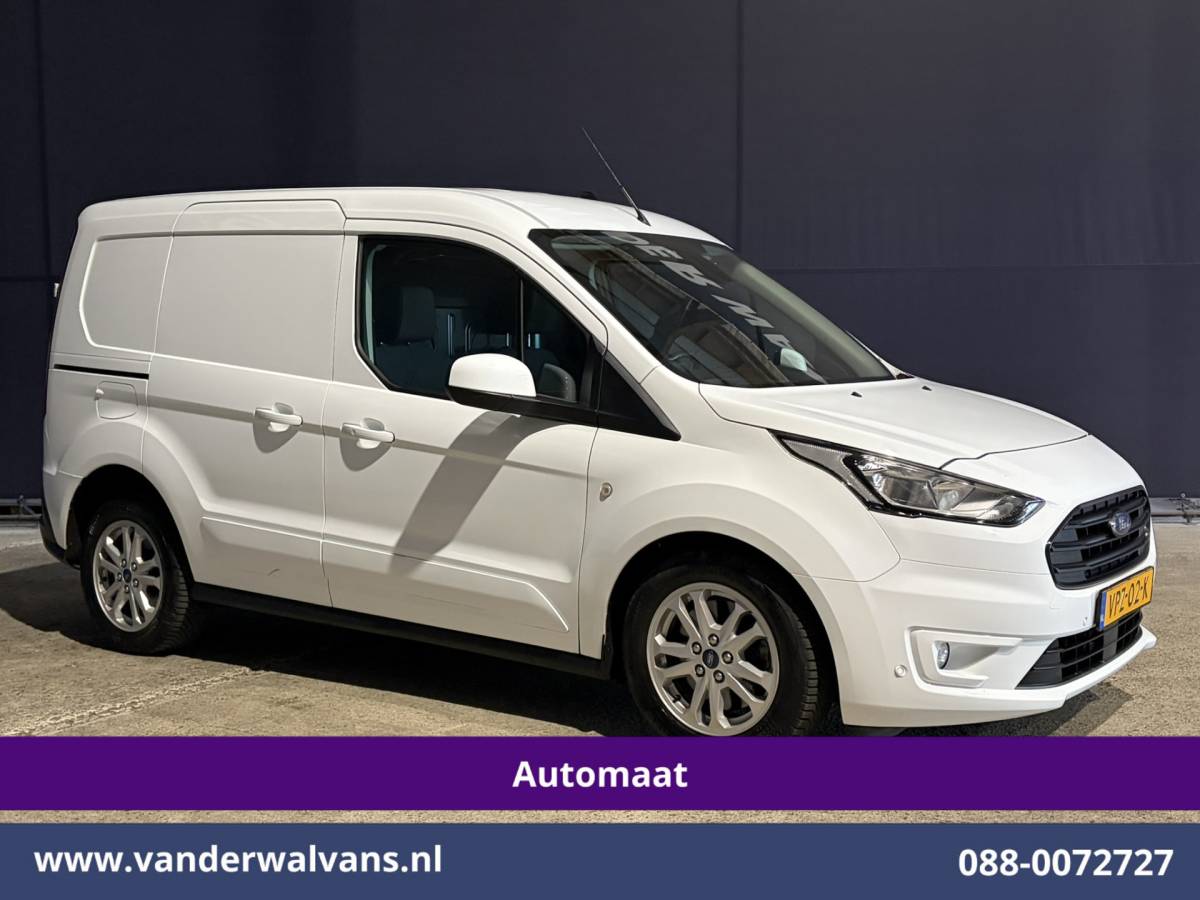 Ford Transit Connect Ford Transit Connect 1.5 EcoBlue 100pk Automaat L1H1 Euro6 Airco | Camera | Navigatie | Cruisecontrol Stoelverwarming, LM velgen, Verwarmde voorruit, Parkeersensoren