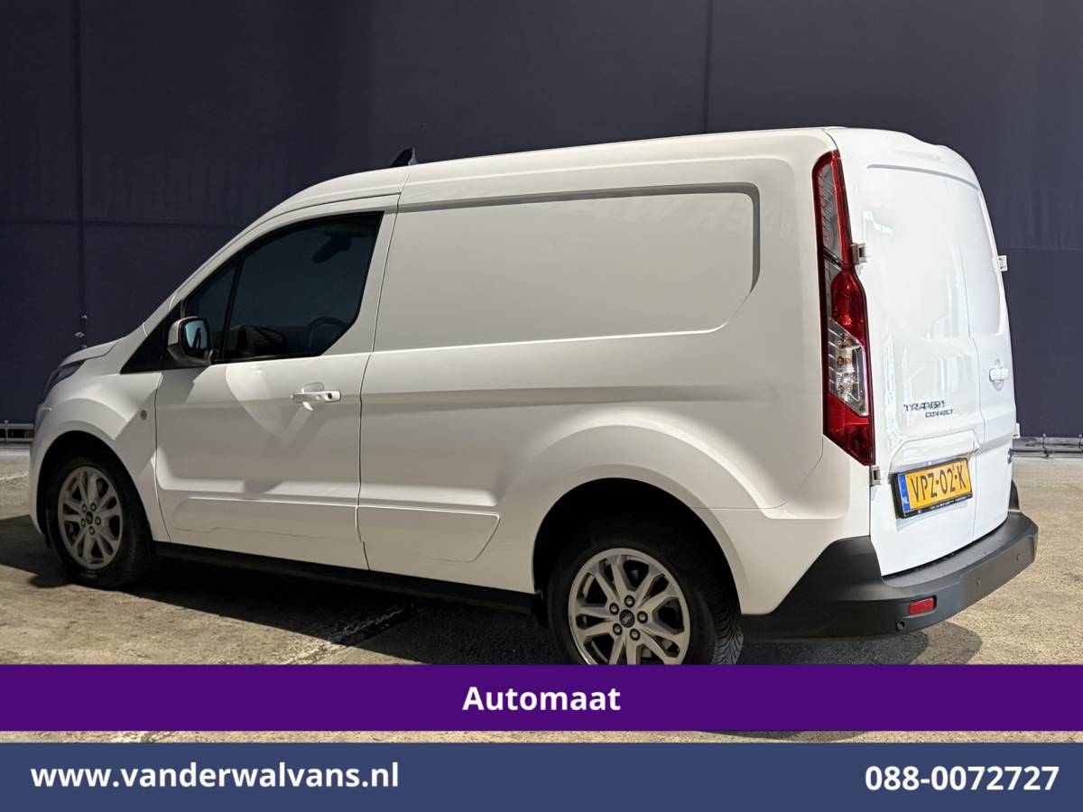 Ford Transit Connect Ford Transit Connect 1.5 EcoBlue 100pk Automaat L1H1 Euro6 Airco | Camera | Navigatie | Cruisecontrol Stoelverwarming, LM velgen, Verwarmde voorruit, Parkeersensoren