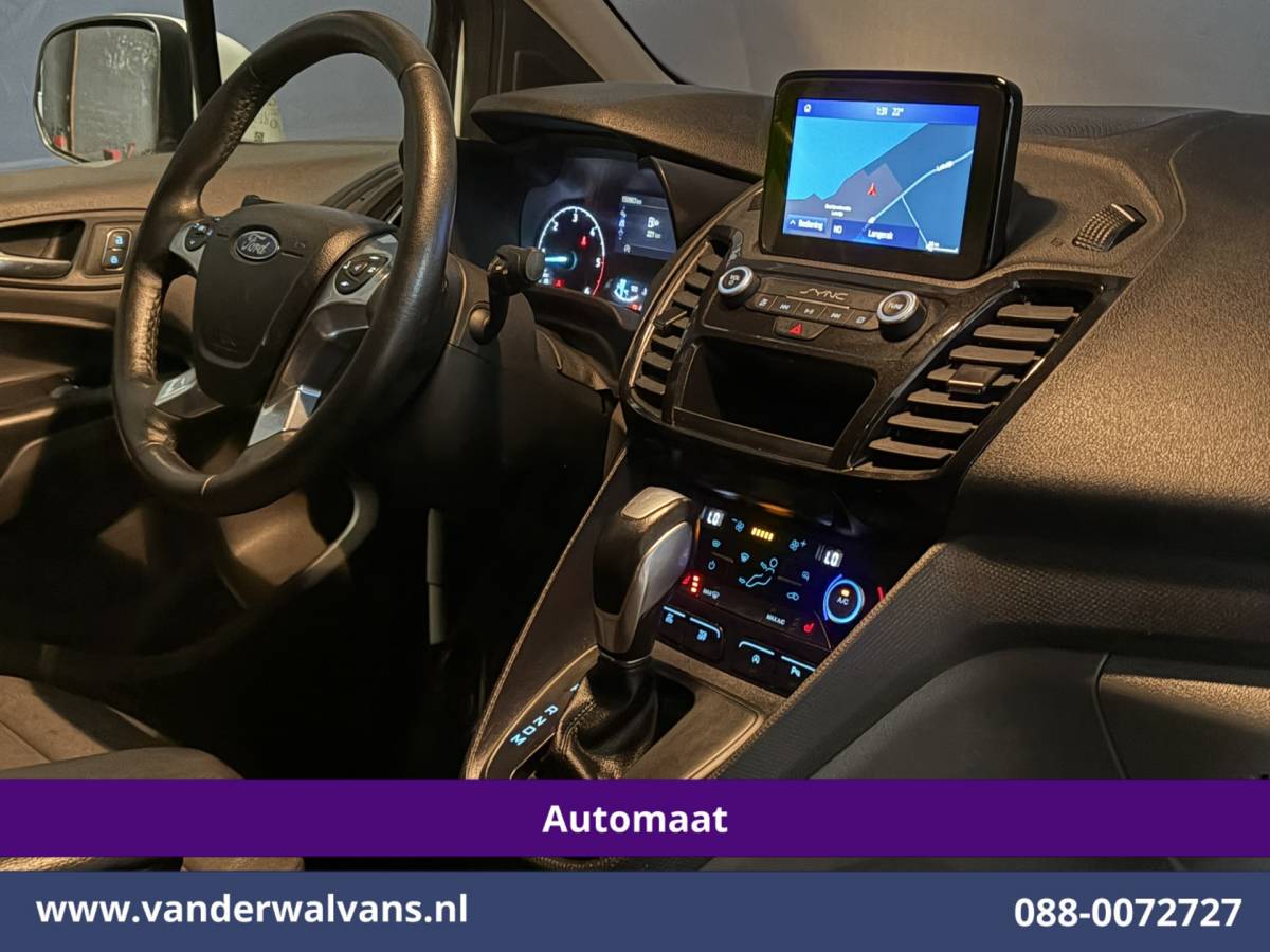 Ford Transit Connect Ford Transit Connect 1.5 EcoBlue 100pk Automaat L1H1 Euro6 Airco | Camera | Navigatie | Cruisecontrol Stoelverwarming, LM velgen, Verwarmde voorruit, Parkeersensoren