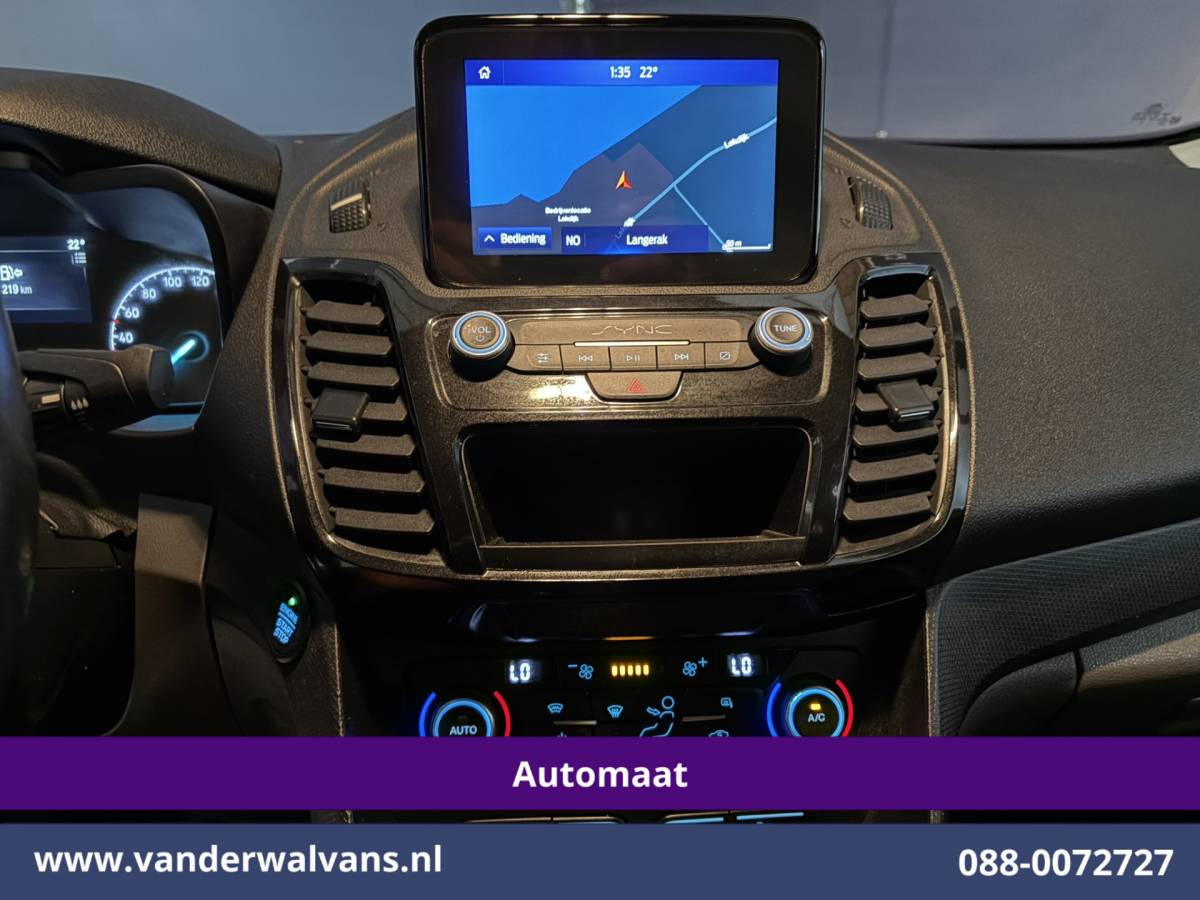 Ford Transit Connect Ford Transit Connect 1.5 EcoBlue 100pk Automaat L1H1 Euro6 Airco | Camera | Navigatie | Cruisecontrol Stoelverwarming, LM velgen, Verwarmde voorruit, Parkeersensoren
