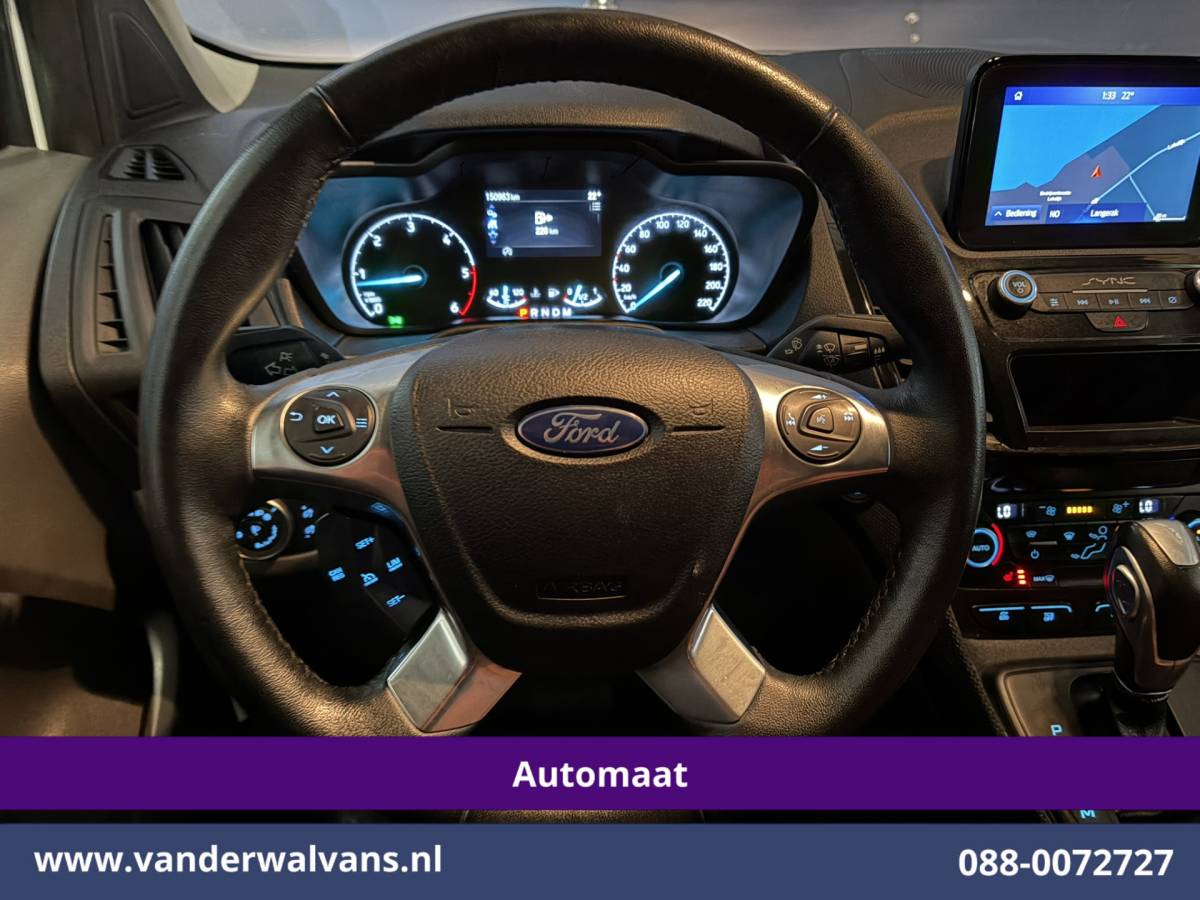 Ford Transit Connect Ford Transit Connect 1.5 EcoBlue 100pk Automaat L1H1 Euro6 Airco | Camera | Navigatie | Cruisecontrol Stoelverwarming, LM velgen, Verwarmde voorruit, Parkeersensoren