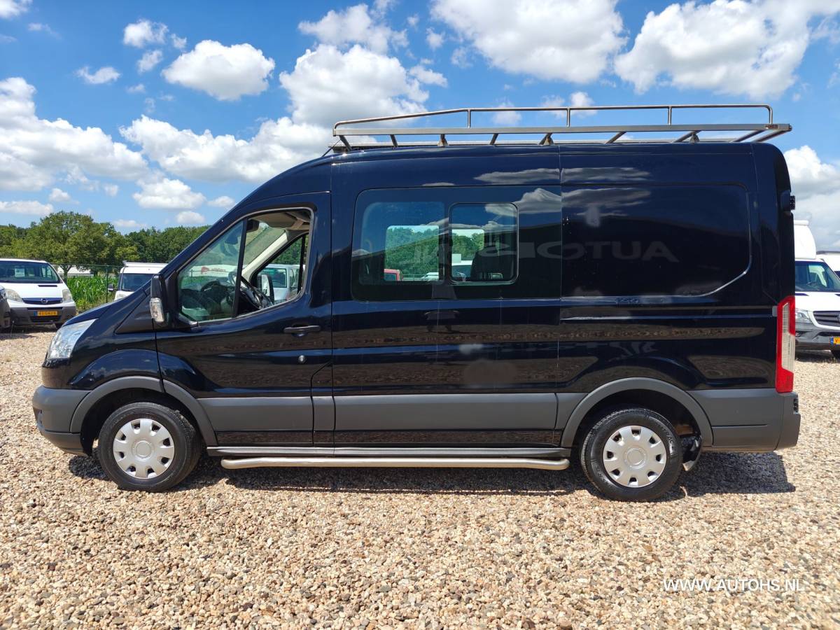 Ford Transit Ford Transit 310 2.2 TDCI L2H2 Dubbele cabine 7 persoons , 1e Eig , cruise , camera , PDC , Apk april 2027.