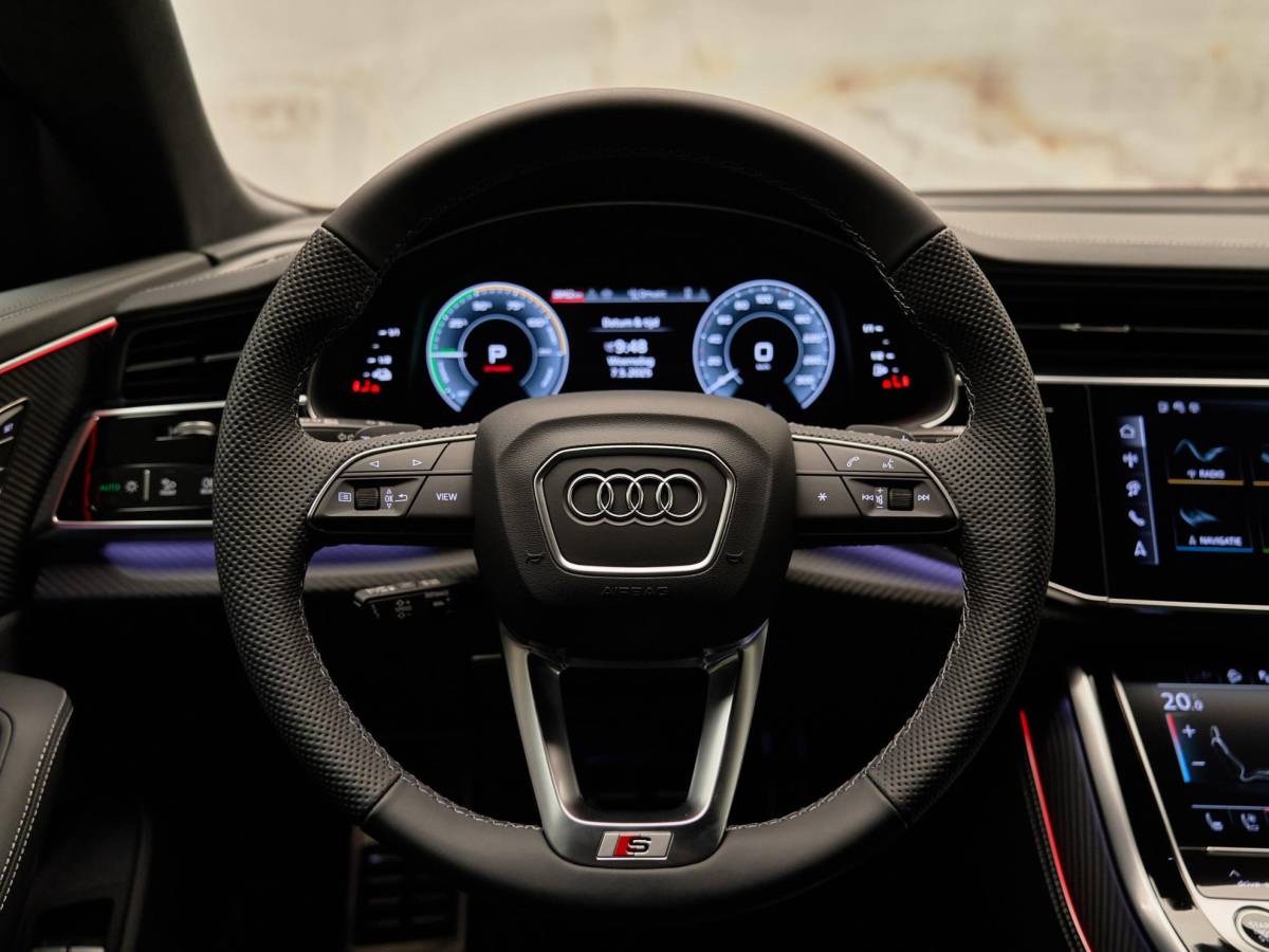 Audi Q8 Audi Q8 60 TFSI e Quattro Pro Line S Competition , Audi Exclusive, pano, 4W-best, B&O, Luchtv., OLED, S sportstoelen, Laserlicht, 23″