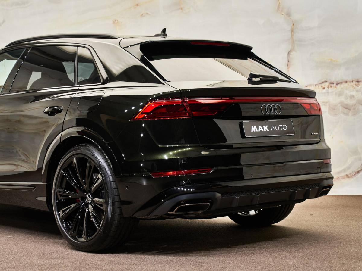 Audi Q8 Audi Q8 60 TFSI e Quattro Pro Line S Competition , Audi Exclusive, pano, 4W-best, B&O, Luchtv., OLED, S sportstoelen, Laserlicht, 23″