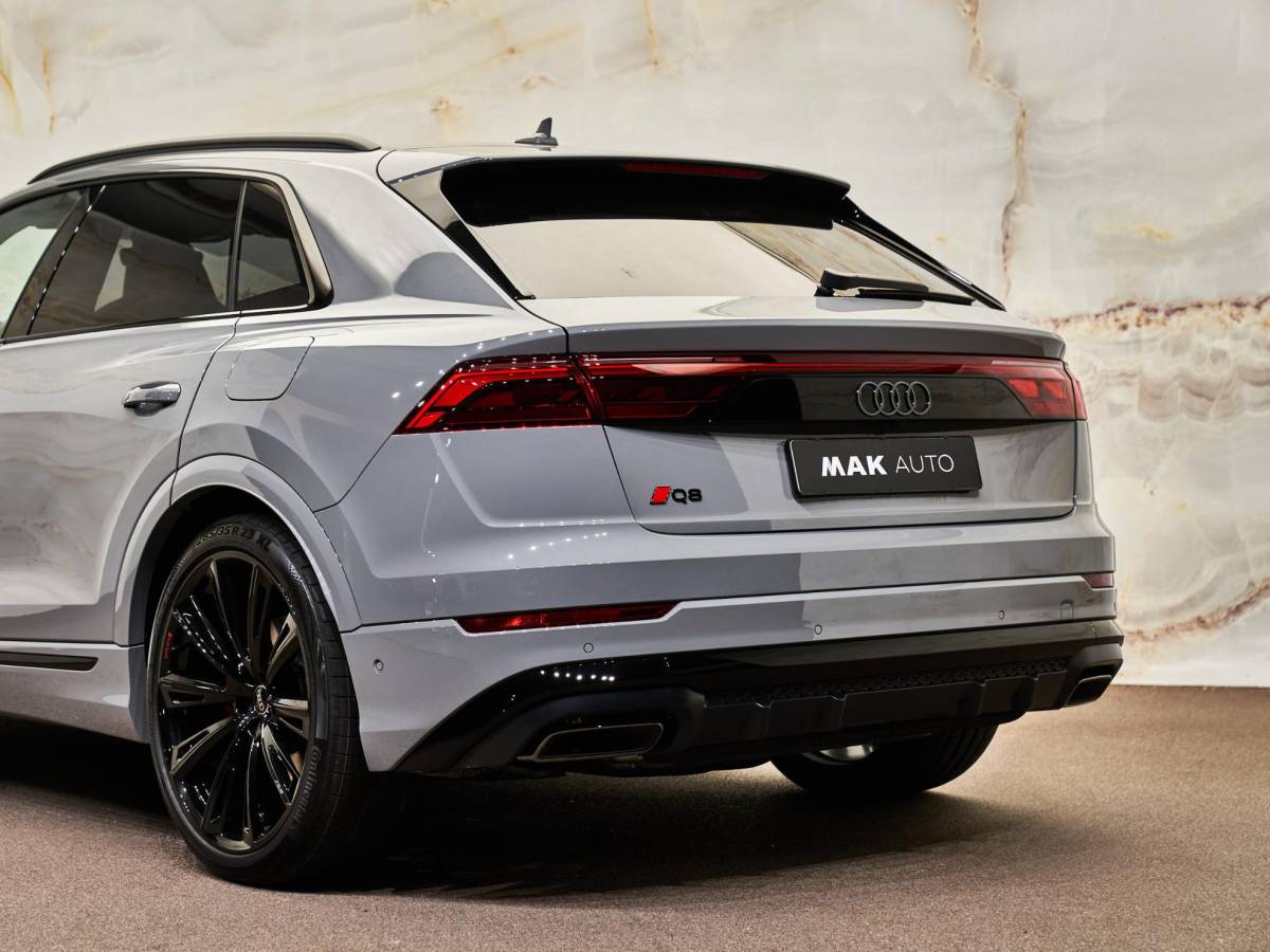 Audi Q8 Audi Q8 60 TFSI e Quattro Pro Line S Competition , Audi Exclusive, pano, 4W-best, B&O, Luchtv., OLED, S sportstoelen, Laserlicht, 23″