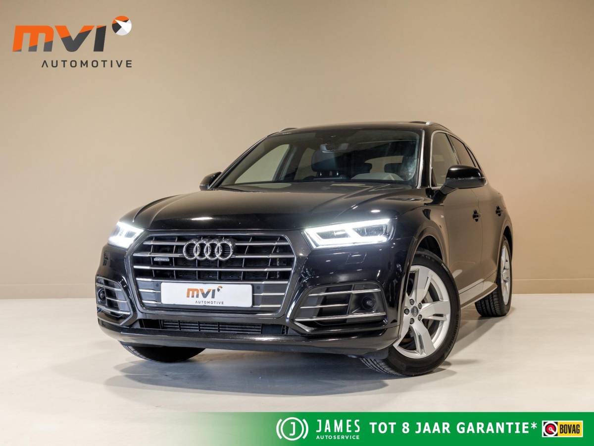Audi Q5 Audi Q5 55 TFSI e S-Line edition / 367pk / SoH 97,5 / Panorama dak / Trekhaak / Leder / Achteruitrij camera /