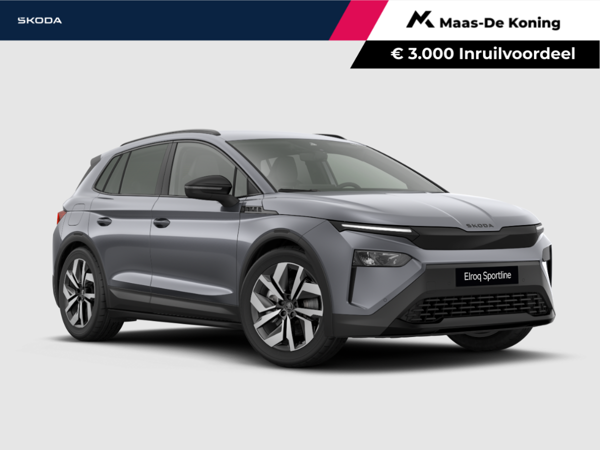 Škoda Elroq Škoda Elroq 85 Sportline Graphite Grey | Trekhaak wegklapbaar | 3.000,- inruilbonus!!