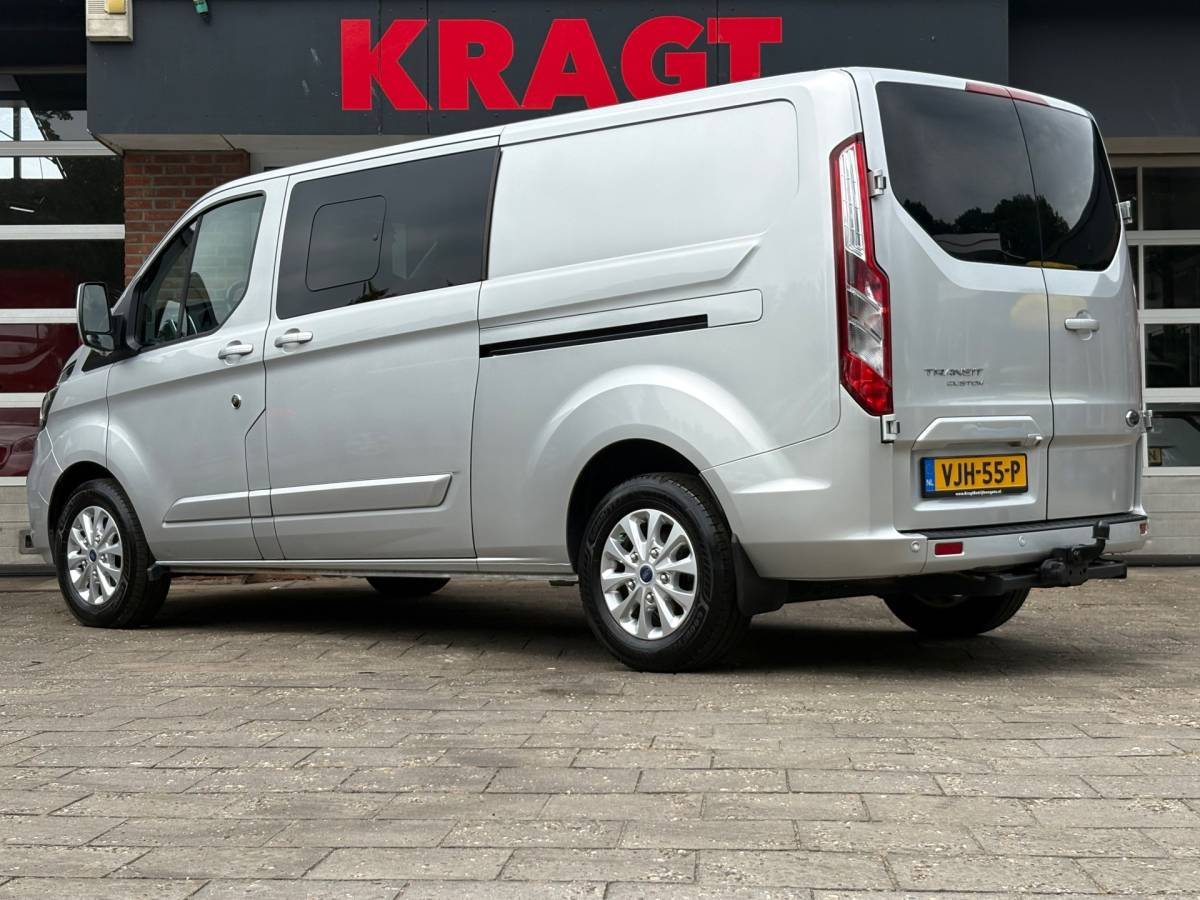 Ford Transit Custom Ford Transit Custom 300 2.0 TDCI L2H1 Limited DC|Nieuwe distributieriem! 170PK|adaptieve.cruise|airco|camera|apple carplay
