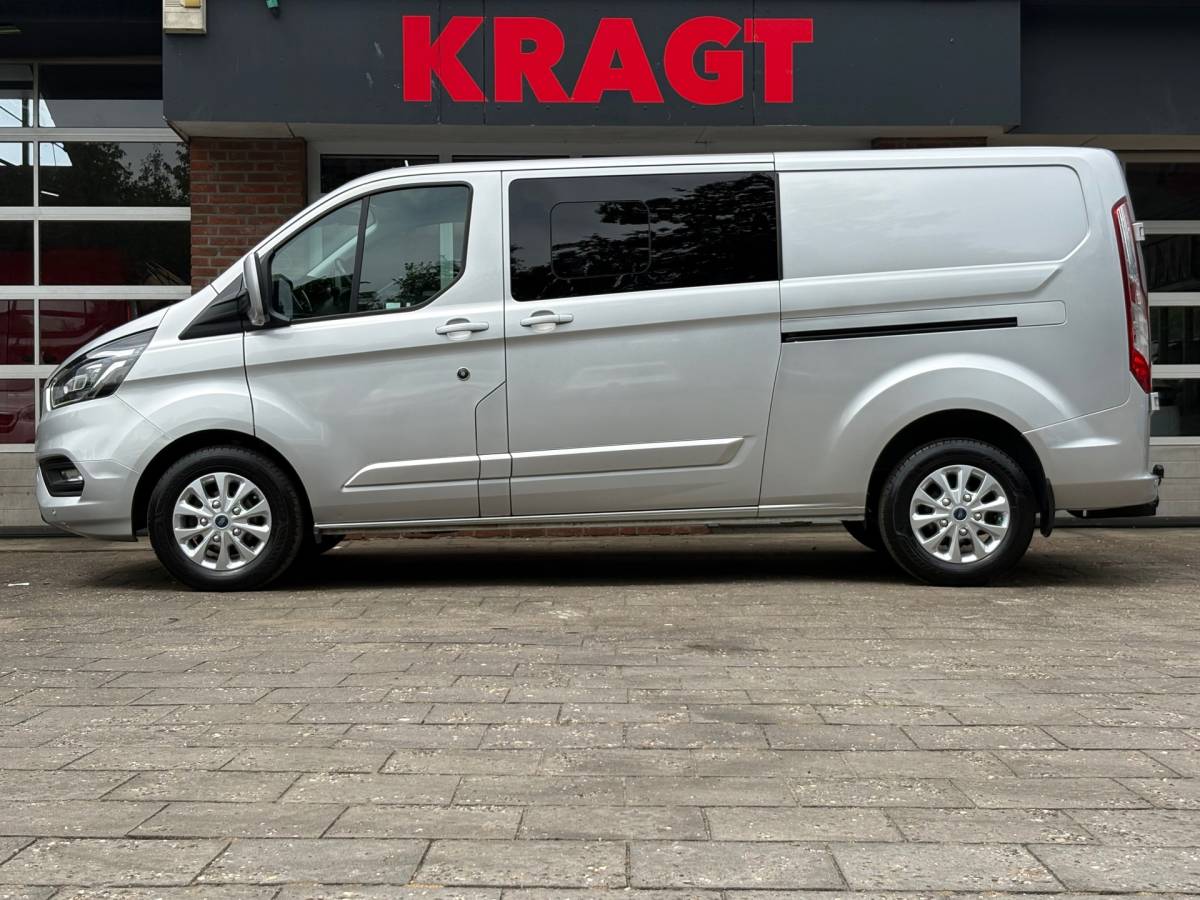 Ford Transit Custom Ford Transit Custom 300 2.0 TDCI L2H1 Limited DC|Nieuwe distributieriem! 170PK|adaptieve.cruise|airco|camera|apple carplay