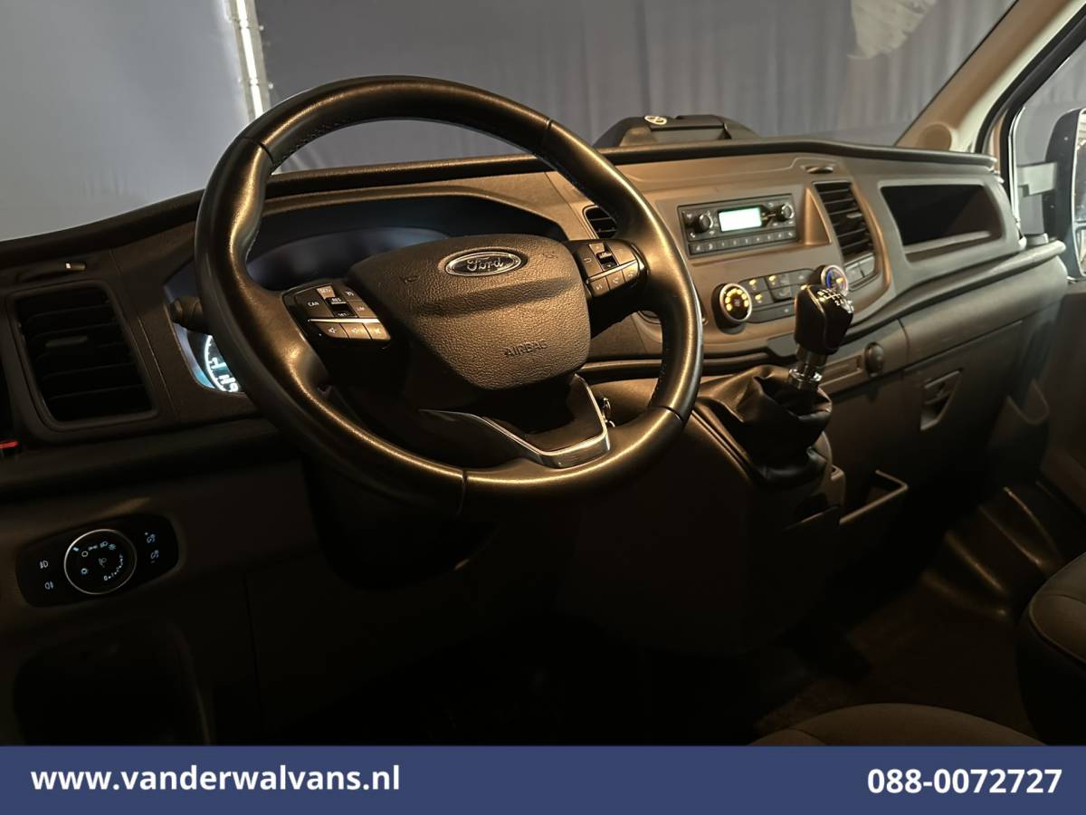 Ford Transit Ford Transit 2.0 TDCI 161pk Bakwagen XL Lengte 523cm!! 22m3 KUUB Laadklep Euro6 Airco | Cruisecontrol | Verwarmde Voorruit Bijrijdersbank, 910kg laadvermogen