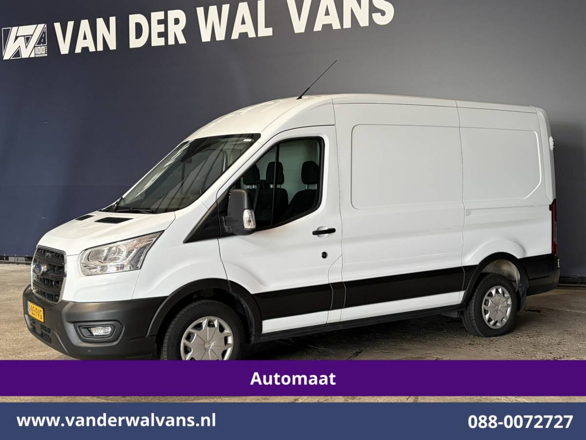 Ford Transit Ford Transit 2.0 TDCI 130pk Automaat L2H2 Euro6 Airco | Camera | Navigatie | Apple Carplay | Cruisecontrol Android Auto, Verwarmde voorruit, Parkeersensoren, Bijrijdersbank