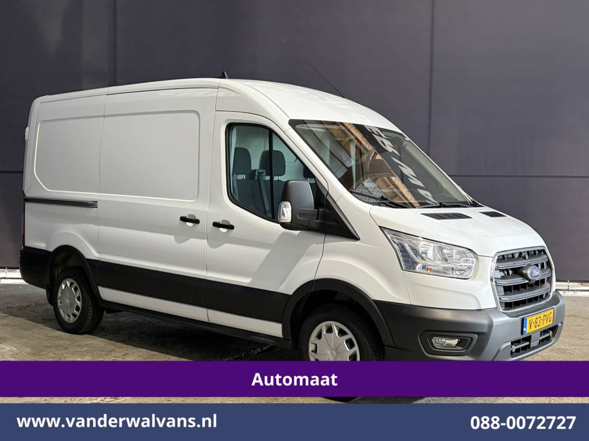 Ford Transit Ford Transit 2.0 TDCI 130pk Automaat L2H2 Euro6 Airco | Camera | Navigatie | Apple Carplay | Cruisecontrol Android Auto, Verwarmde voorruit, Parkeersensoren, Bijrijdersbank