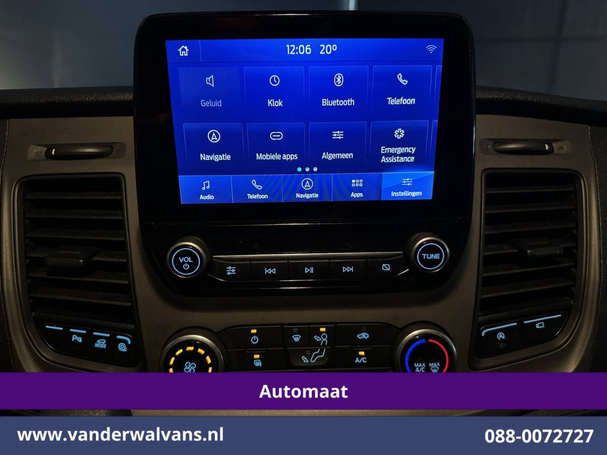 Ford Transit Ford Transit 2.0 TDCI 130pk Automaat L2H2 Euro6 Airco | Camera | Navigatie | Apple Carplay | Cruisecontrol Android Auto, Verwarmde voorruit, Parkeersensoren, Bijrijdersbank