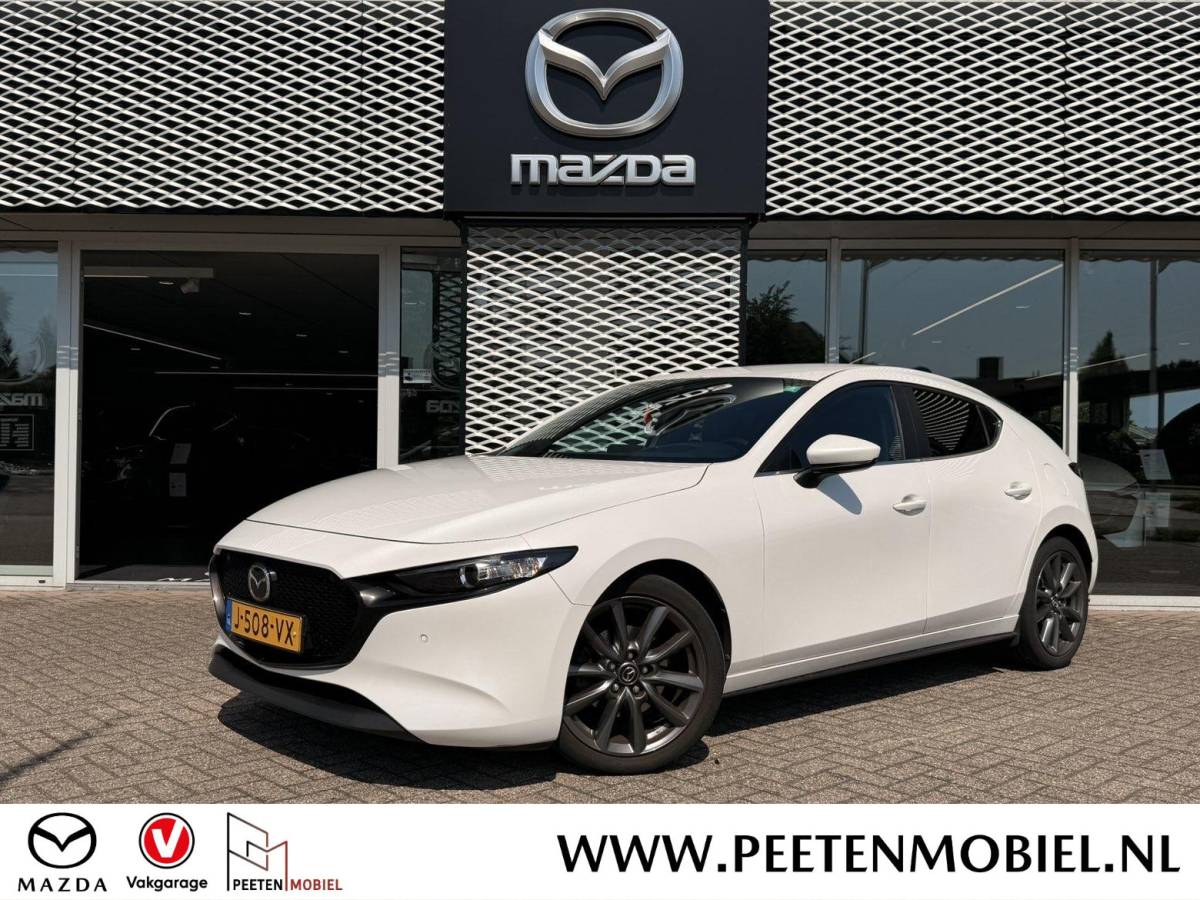 Mazda 3 Mazda 3 2.0 e-SkyActiv-X M Hybrid 180 Comfort met Bose | Leer | Achteruitrij Camera |