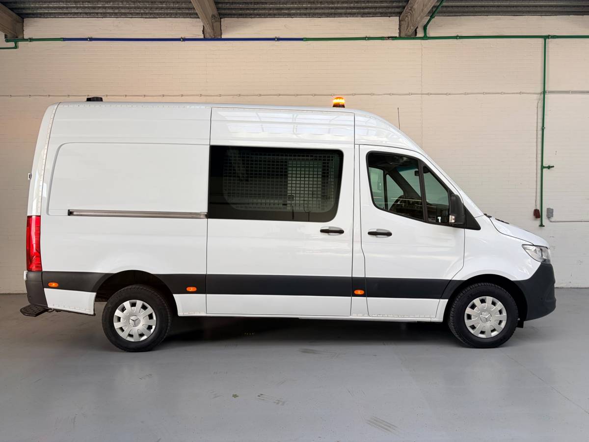 Mercedes-Benz Sprinter Mercedes-Benz Sprinter Automaat Servicewagen 314 2.2 CDI 140PK L2H2 euro6 BOTT, Victron V230, Standkachel Trekhaak RIJKLAARPRIJS