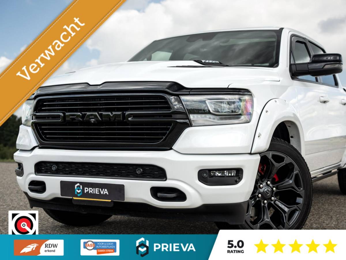 Dodge Ram 1500 Dodge Ram 1500 LARAMIE 5.7 V8 HEMI 4×4 LPG|Euro 6|H&K Audio|Lucht|360°|3.500 kg Trek|