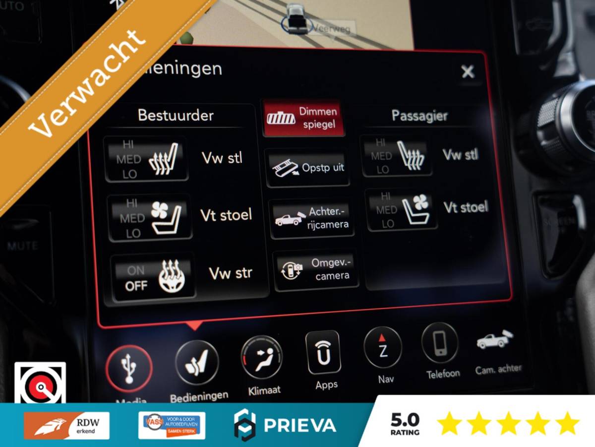 Dodge Ram 1500 Dodge Ram 1500 LARAMIE 5.7 V8 HEMI 4×4 LPG|Euro 6|H&K Audio|Lucht|360°|3.500 kg Trek|