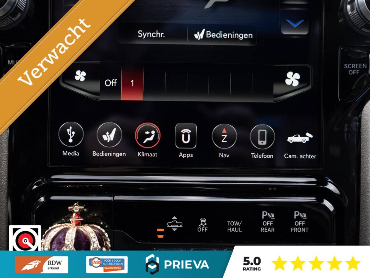 Dodge Ram 1500 Dodge Ram 1500 LARAMIE 5.7 V8 HEMI 4×4 LPG|Euro 6|H&K Audio|Lucht|360°|3.500 kg Trek|