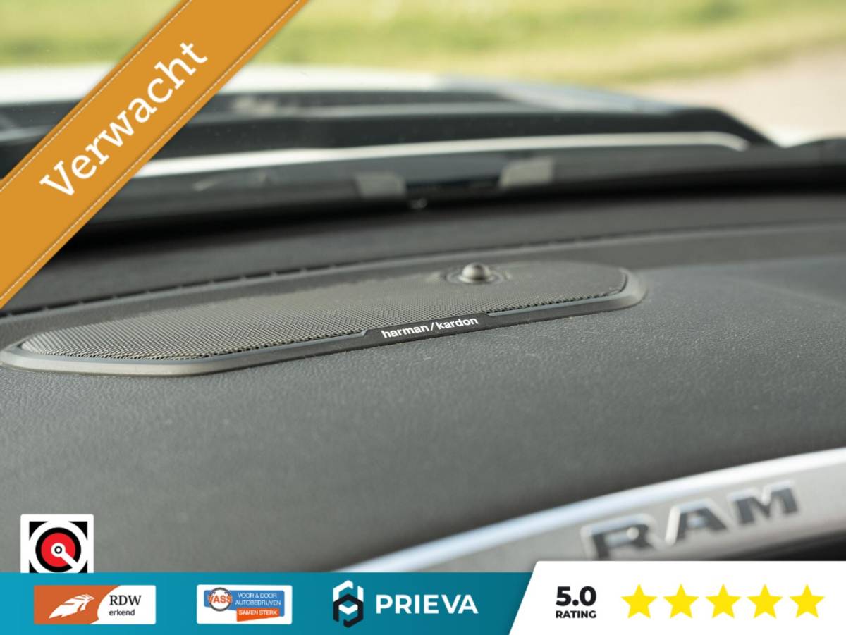 Dodge Ram 1500 Dodge Ram 1500 LARAMIE 5.7 V8 HEMI 4×4 LPG|Euro 6|H&K Audio|Lucht|360°|3.500 kg Trek|