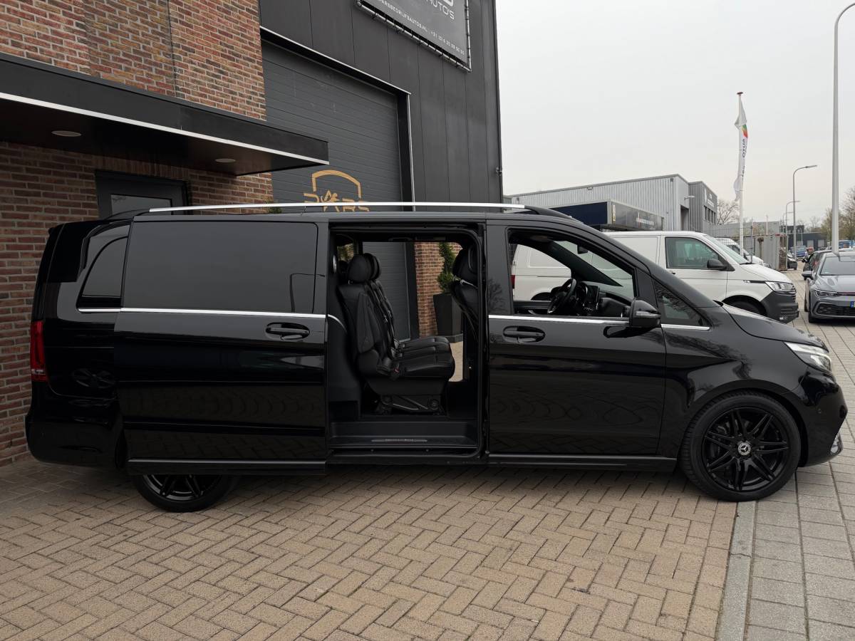 Mercedes-Benz V-Klasse Mercedes-Benz V-klasse 300d Extra Lang DC Avantgarde Edition Luxe AMG Line Dubbele Cabine Navi Groot Leder Airco Cruize zeer nette