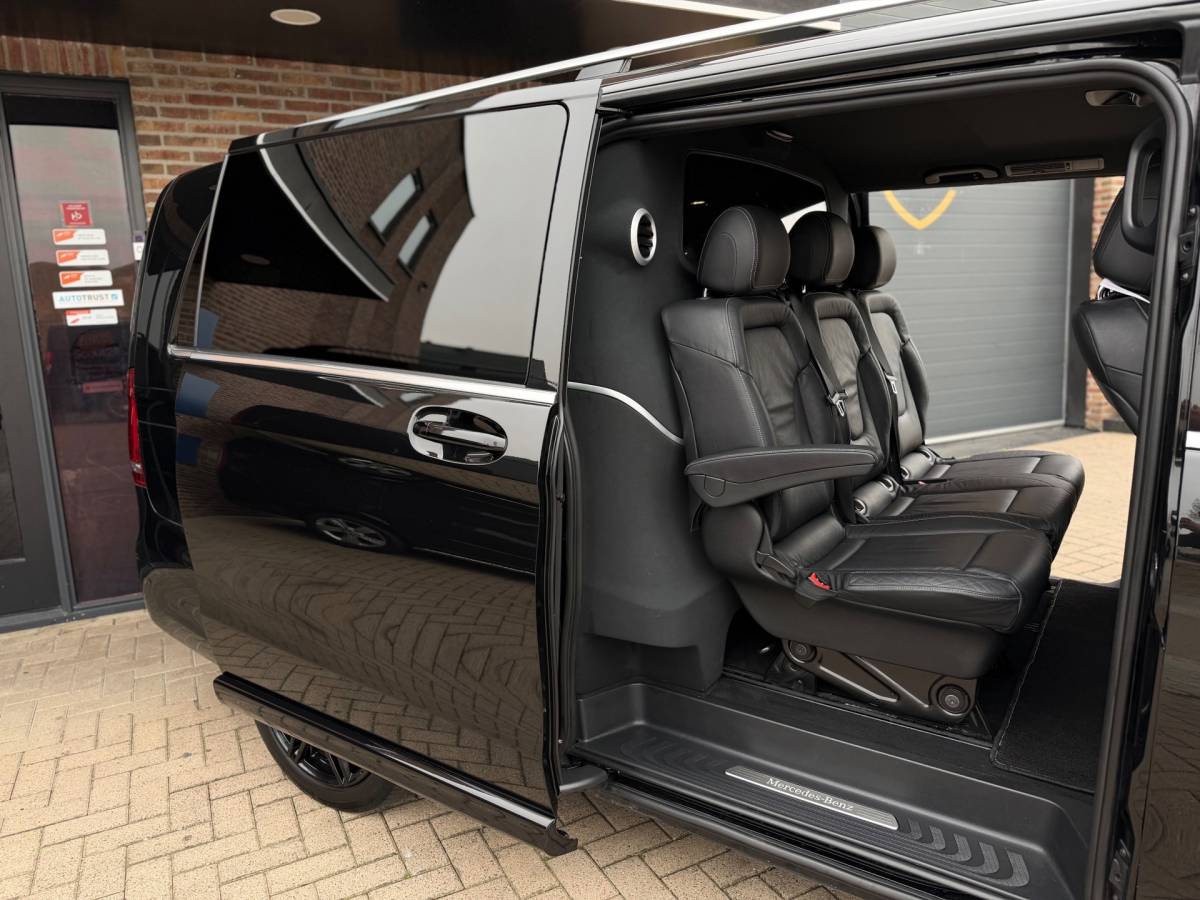 Mercedes-Benz V-Klasse Mercedes-Benz V-klasse 300d Extra Lang DC Avantgarde Edition Luxe AMG Line Dubbele Cabine Navi Groot Leder Airco Cruize zeer nette