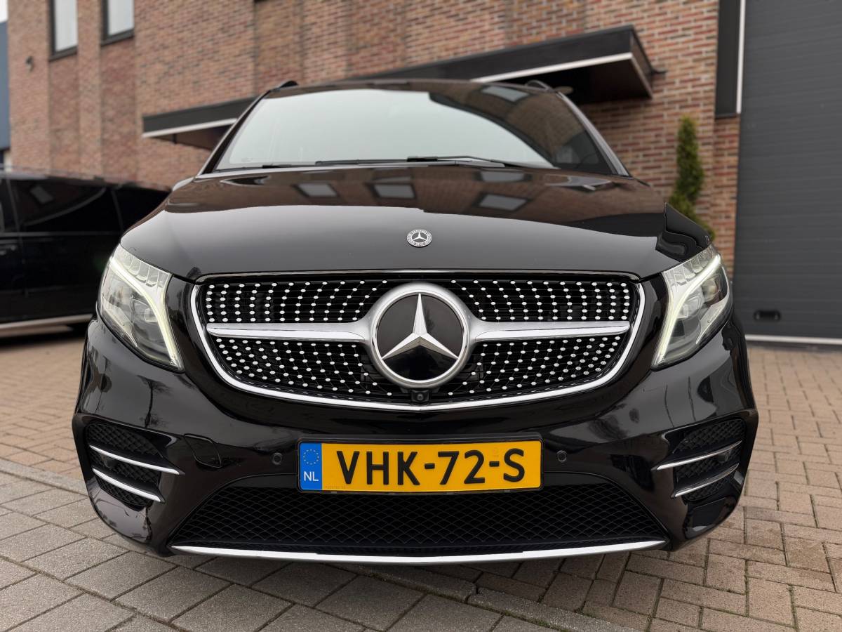 Mercedes-Benz V-Klasse Mercedes-Benz V-klasse 300d Extra Lang DC Avantgarde Edition Luxe AMG Line Dubbele Cabine Navi Groot Leder Airco Cruize zeer nette