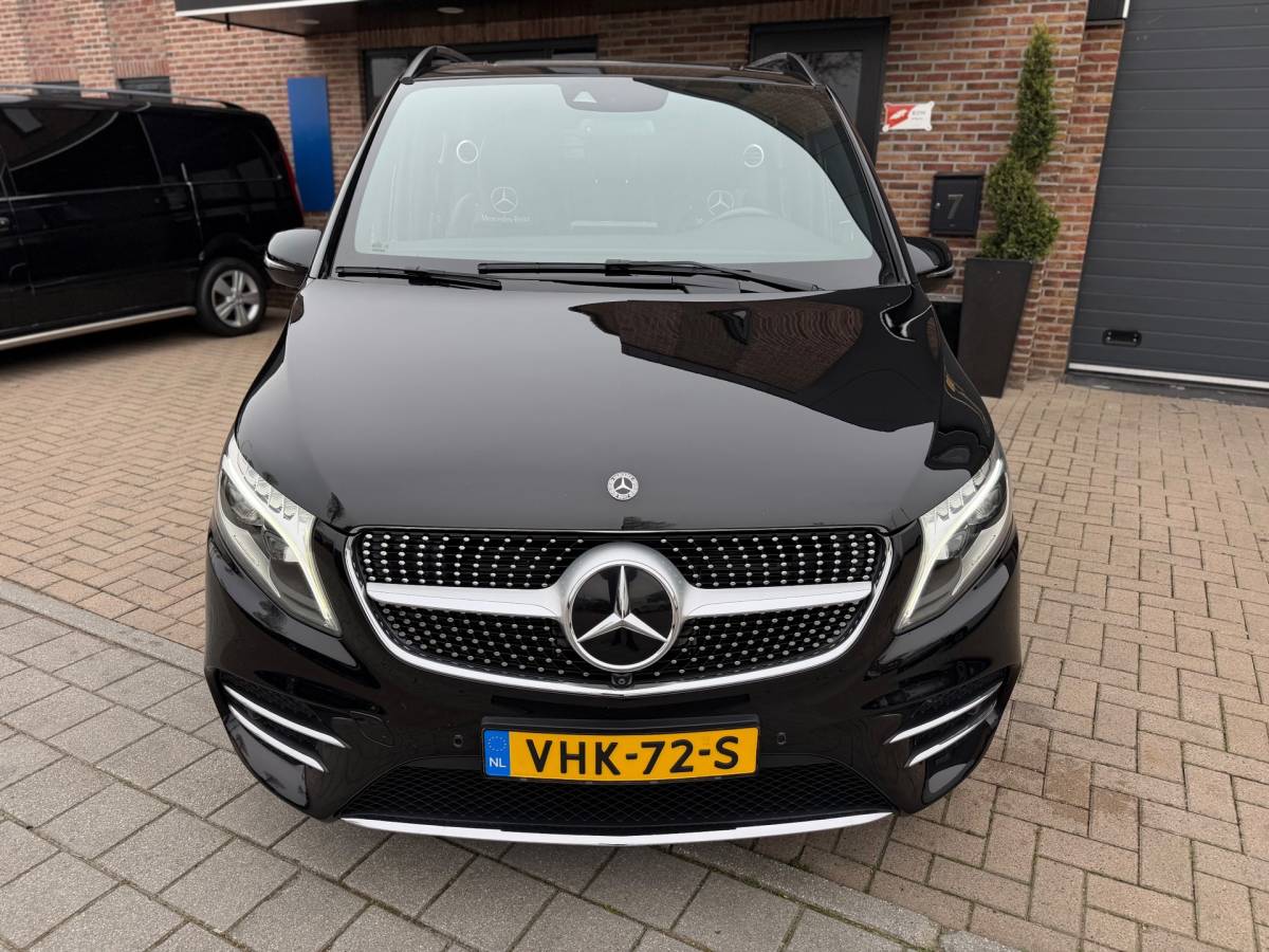 Mercedes-Benz V-Klasse Mercedes-Benz V-klasse 300d Extra Lang DC Avantgarde Edition Luxe AMG Line Dubbele Cabine Navi Groot Leder Airco Cruize zeer nette