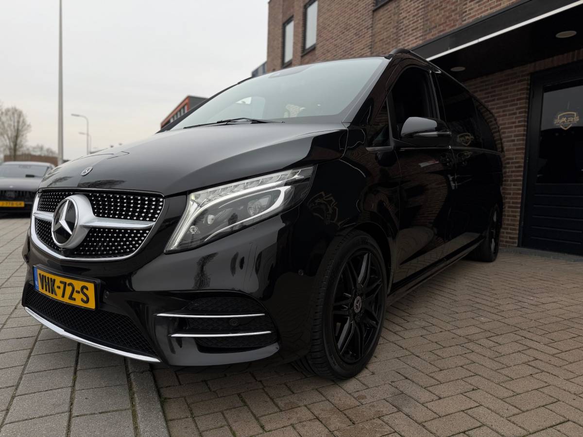 Mercedes-Benz V-Klasse Mercedes-Benz V-klasse 300d Extra Lang DC Avantgarde Edition Luxe AMG Line Dubbele Cabine Navi Groot Leder Airco Cruize zeer nette