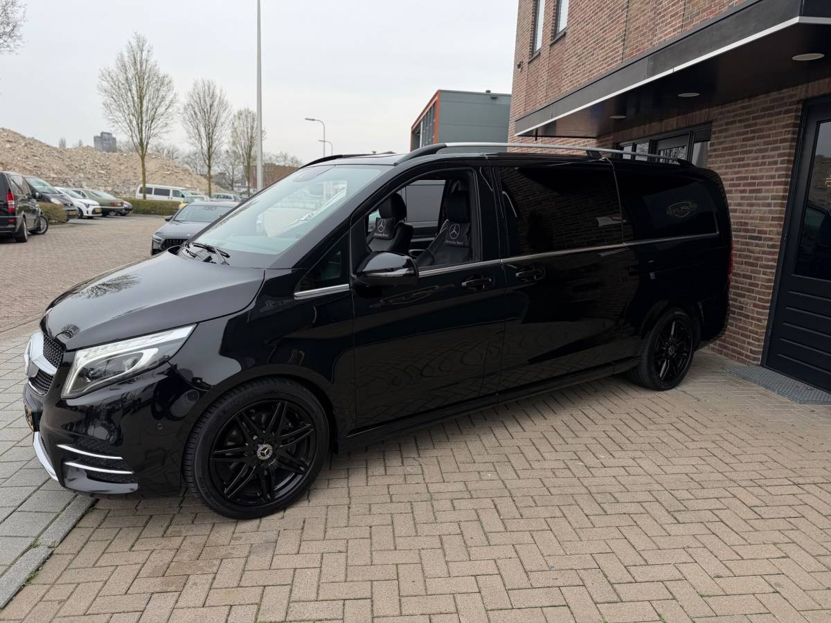 Mercedes-Benz V-Klasse Mercedes-Benz V-klasse 300d Extra Lang DC Avantgarde Edition Luxe AMG Line Dubbele Cabine Navi Groot Leder Airco Cruize zeer nette