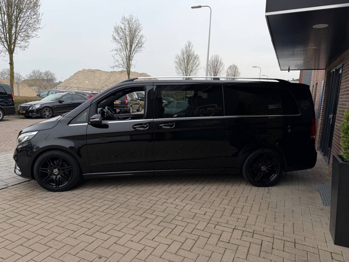 Mercedes-Benz V-Klasse Mercedes-Benz V-klasse 300d Extra Lang DC Avantgarde Edition Luxe AMG Line Dubbele Cabine Navi Groot Leder Airco Cruize zeer nette