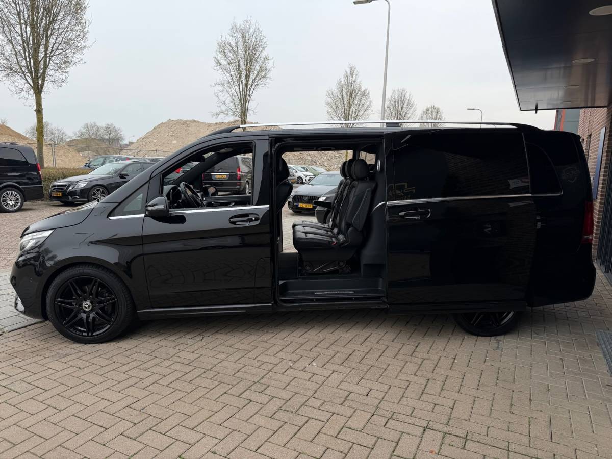 Mercedes-Benz V-Klasse Mercedes-Benz V-klasse 300d Extra Lang DC Avantgarde Edition Luxe AMG Line Dubbele Cabine Navi Groot Leder Airco Cruize zeer nette