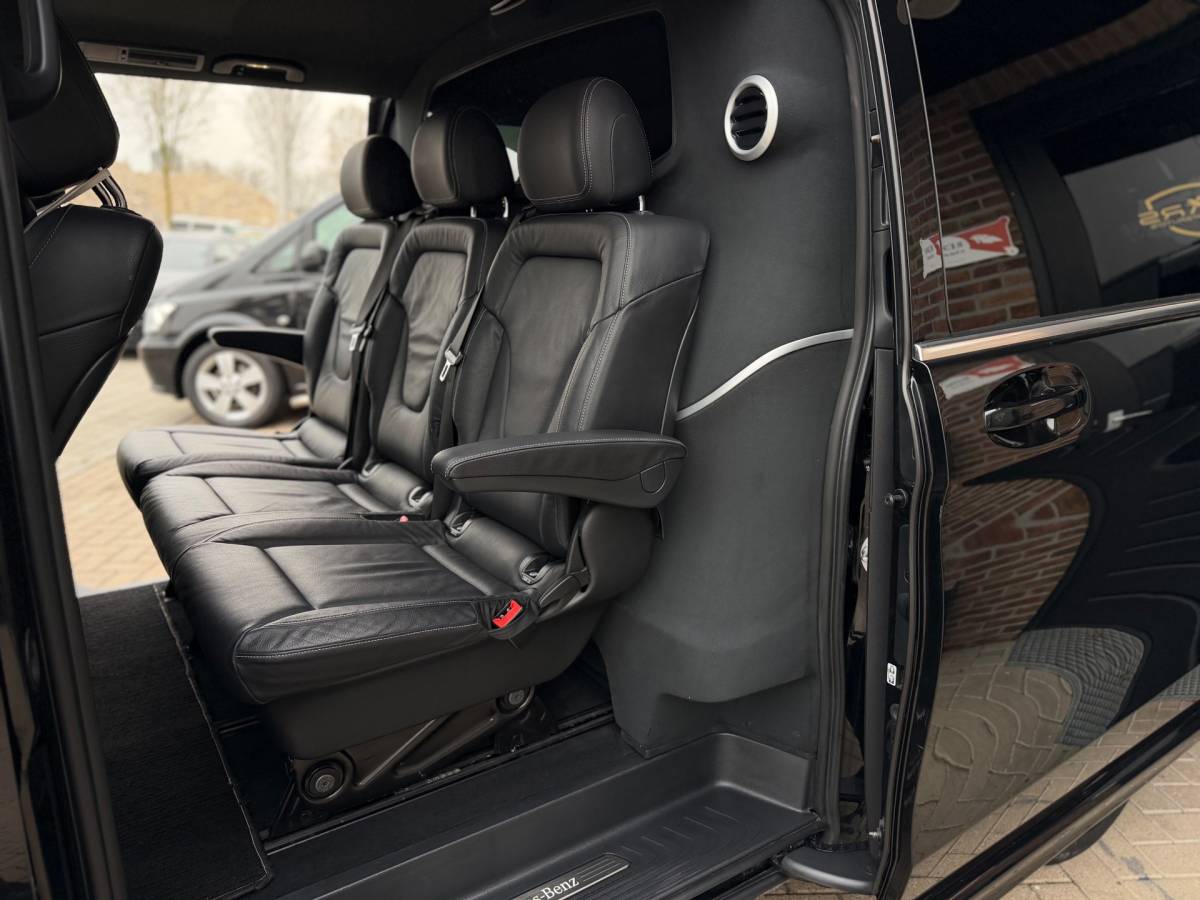 Mercedes-Benz V-Klasse Mercedes-Benz V-klasse 300d Extra Lang DC Avantgarde Edition Luxe AMG Line Dubbele Cabine Navi Groot Leder Airco Cruize zeer nette