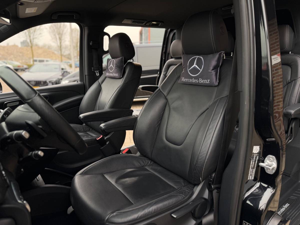 Mercedes-Benz V-Klasse Mercedes-Benz V-klasse 300d Extra Lang DC Avantgarde Edition Luxe AMG Line Dubbele Cabine Navi Groot Leder Airco Cruize zeer nette