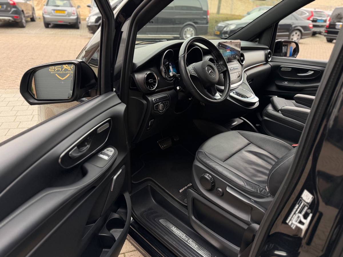 Mercedes-Benz V-Klasse Mercedes-Benz V-klasse 300d Extra Lang DC Avantgarde Edition Luxe AMG Line Dubbele Cabine Navi Groot Leder Airco Cruize zeer nette