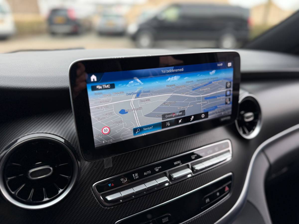 Mercedes-Benz V-Klasse Mercedes-Benz V-klasse 300d Extra Lang DC Avantgarde Edition Luxe AMG Line Dubbele Cabine Navi Groot Leder Airco Cruize zeer nette